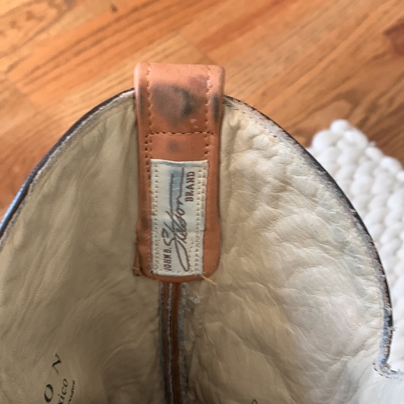 John b Stetson pointed toe leather boots! - Picture 6 of 6